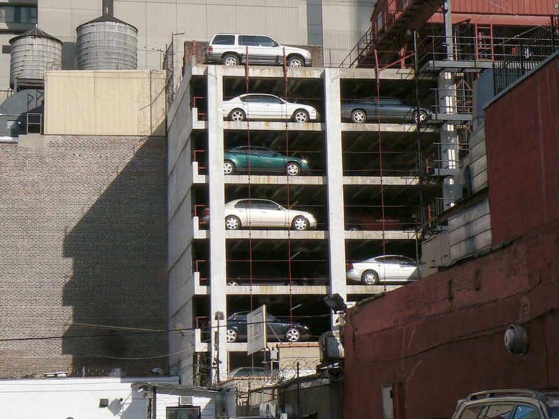 Building et Insolite: Parking New Yorkais